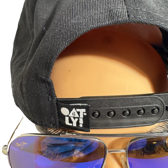 Malmo Oat Milkers Adjust Hat Black Pink MiLB - Picture 4 of 8